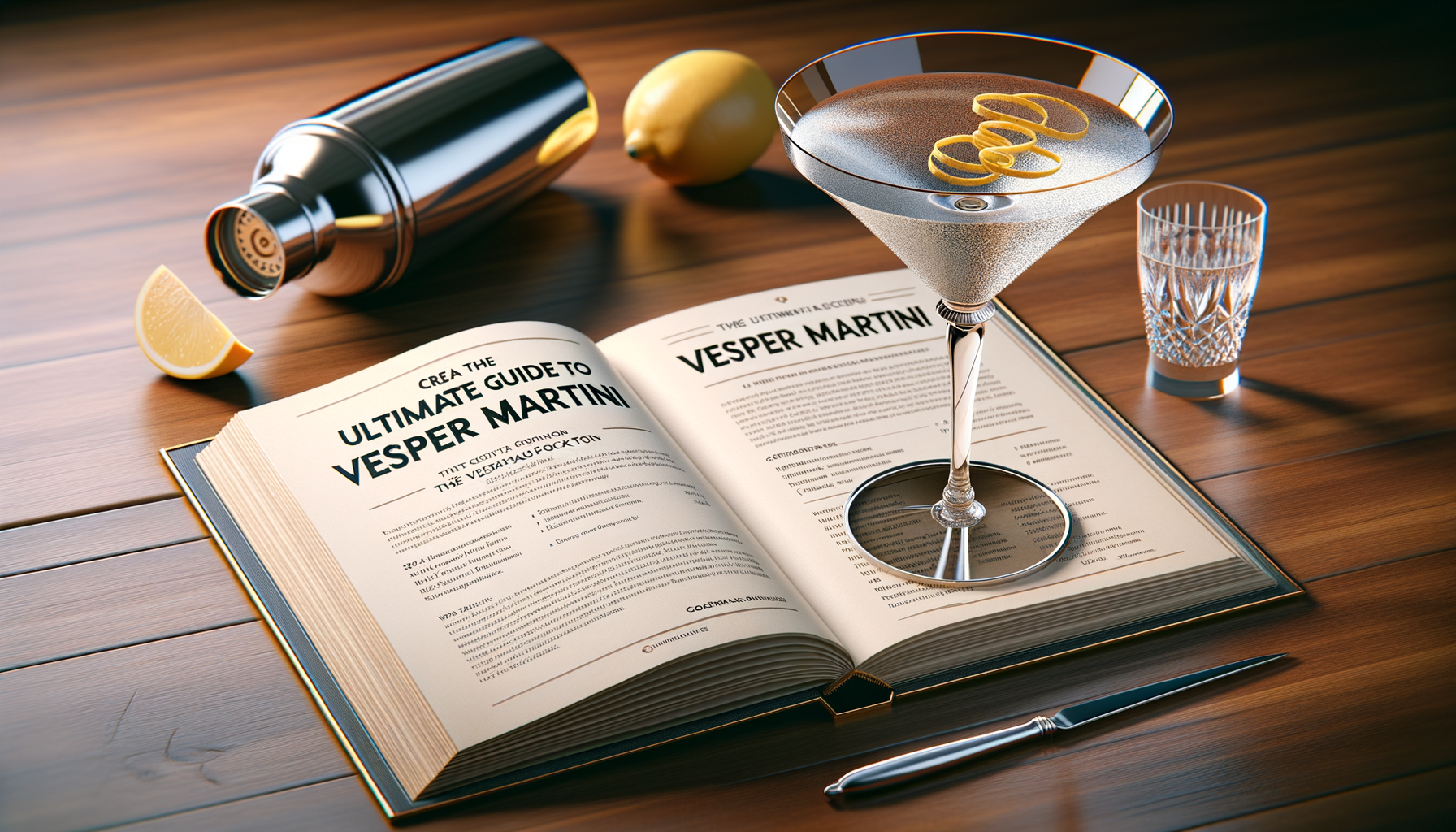 The Ultimate Guide to Vesper Martinis