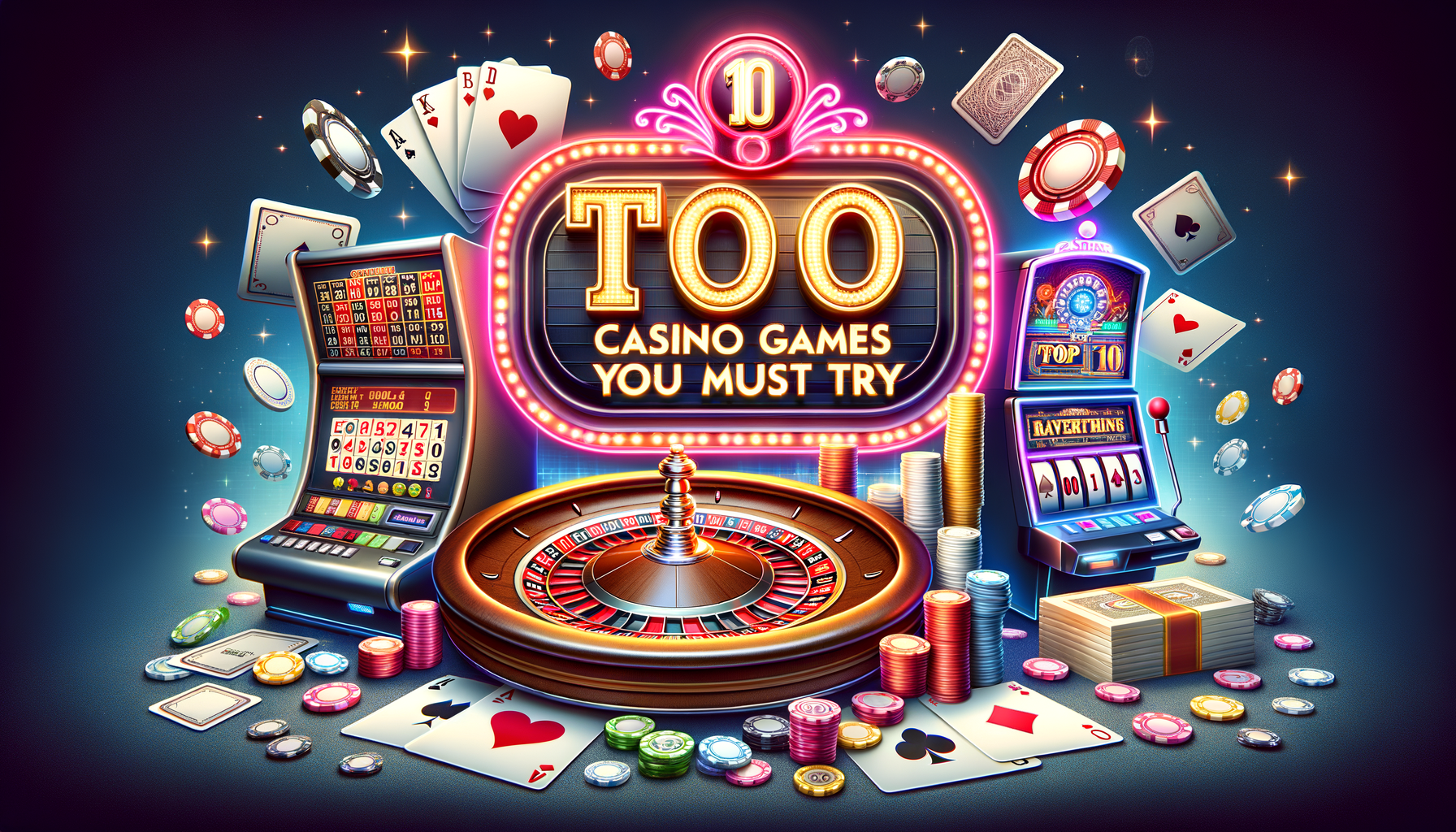 Top 10 Casino Games You Must Try