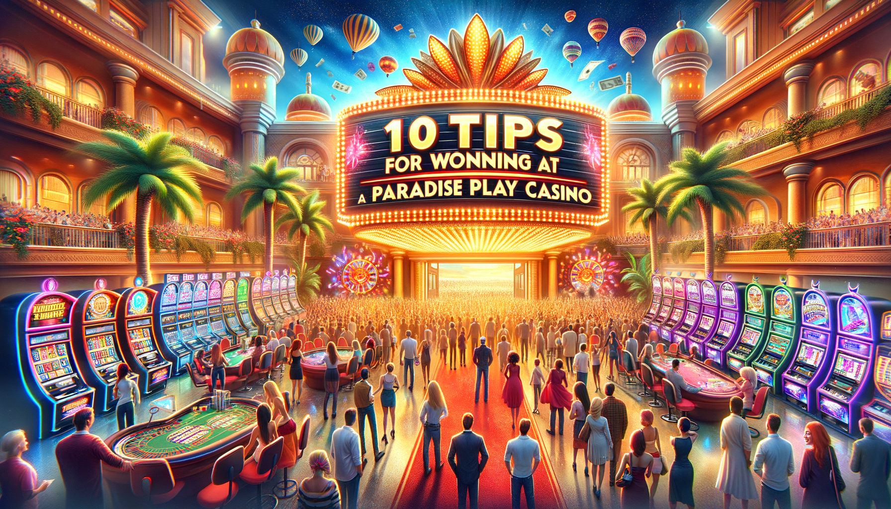 10 Tips for Winning Big at Paradise Play Casino