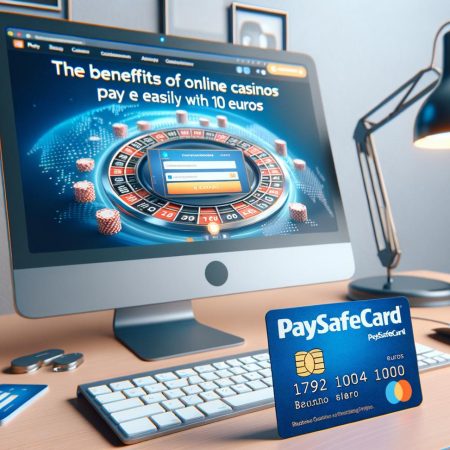 De voordelen van online casino’s met Paysafecard: betaal gemakkelijk met 10 euro
